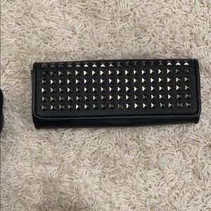 Black stud bag